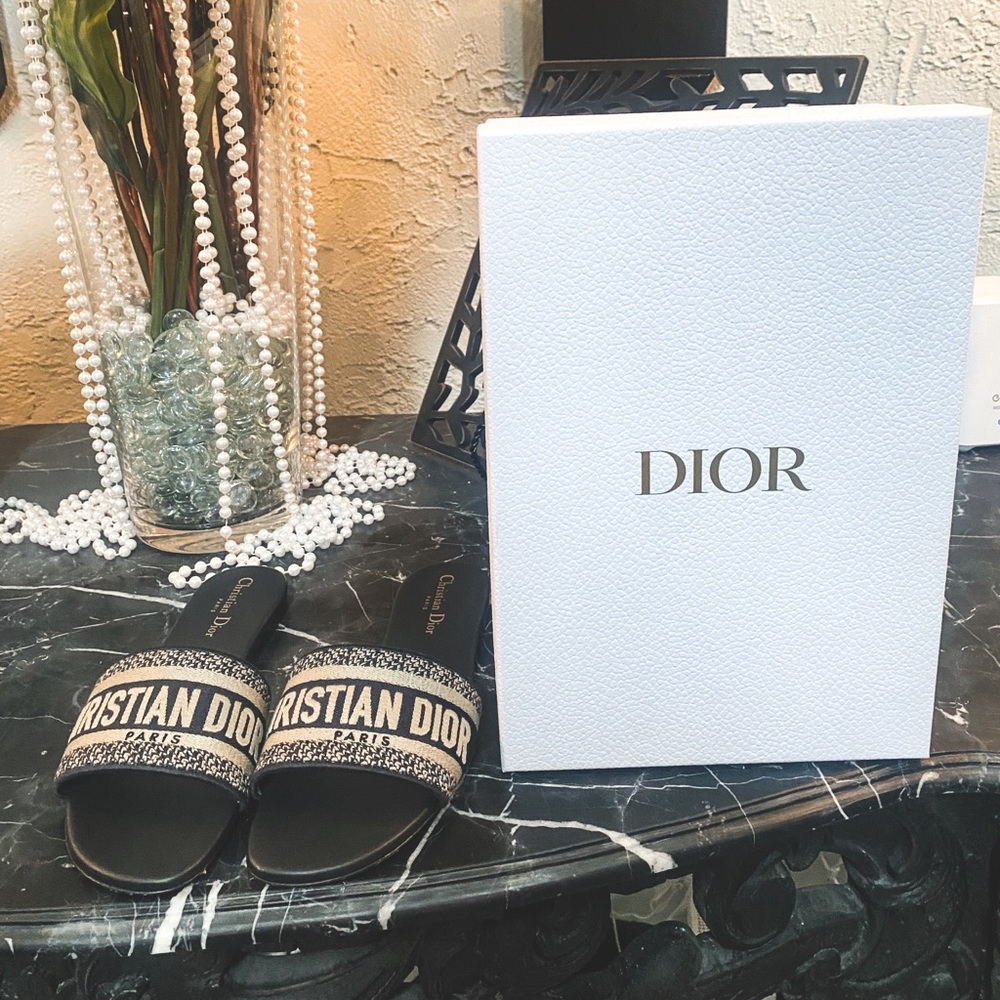 Christian Dior Slides- Size 39